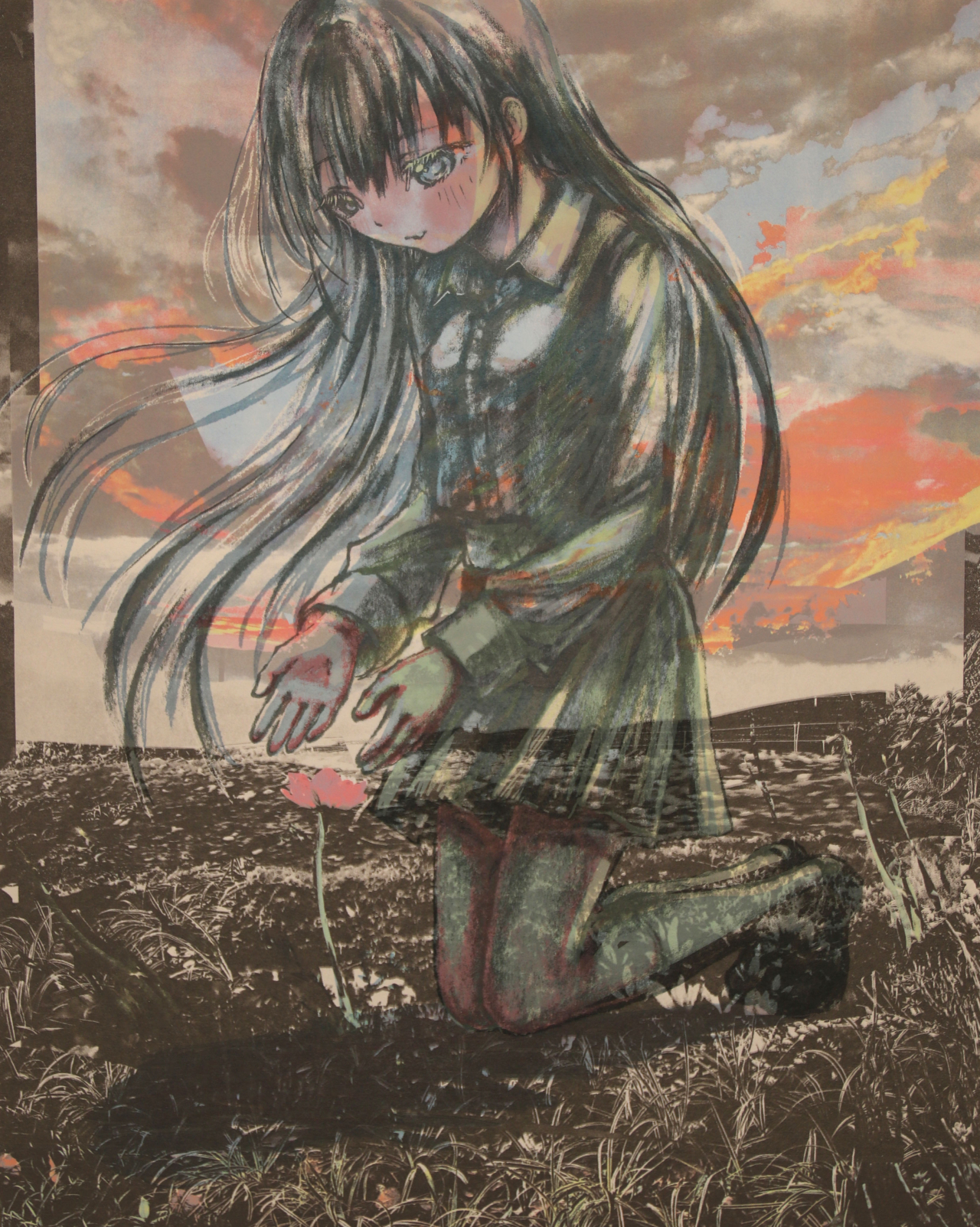 颯と,ひそか - シルクスクリーン、いづみ by 万 糸吉 | aL【アエル】
