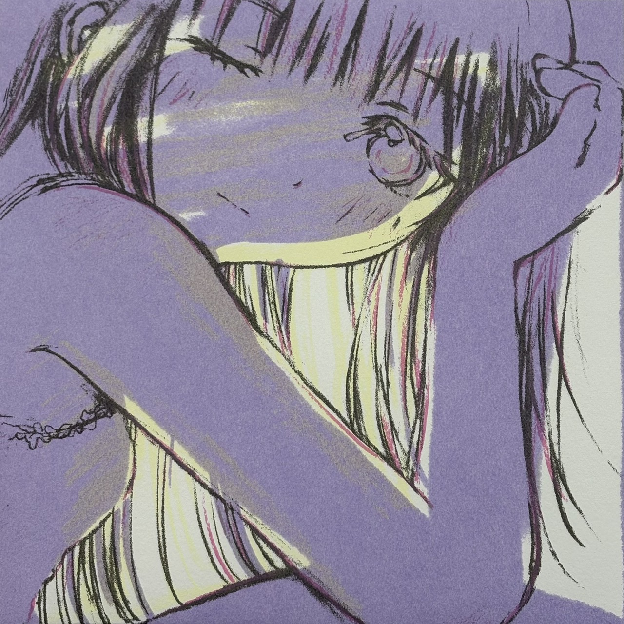 隣で微笑んで - シルクスクリーン、 by 万 糸吉 | aL【アエル】