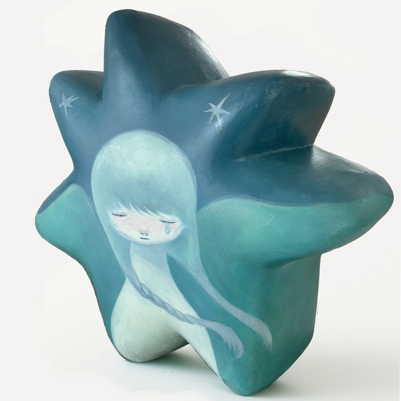 星の子 - スタイロフォームに石粉粘土、油絵具 by 榎本 もあ | aL【アエル】