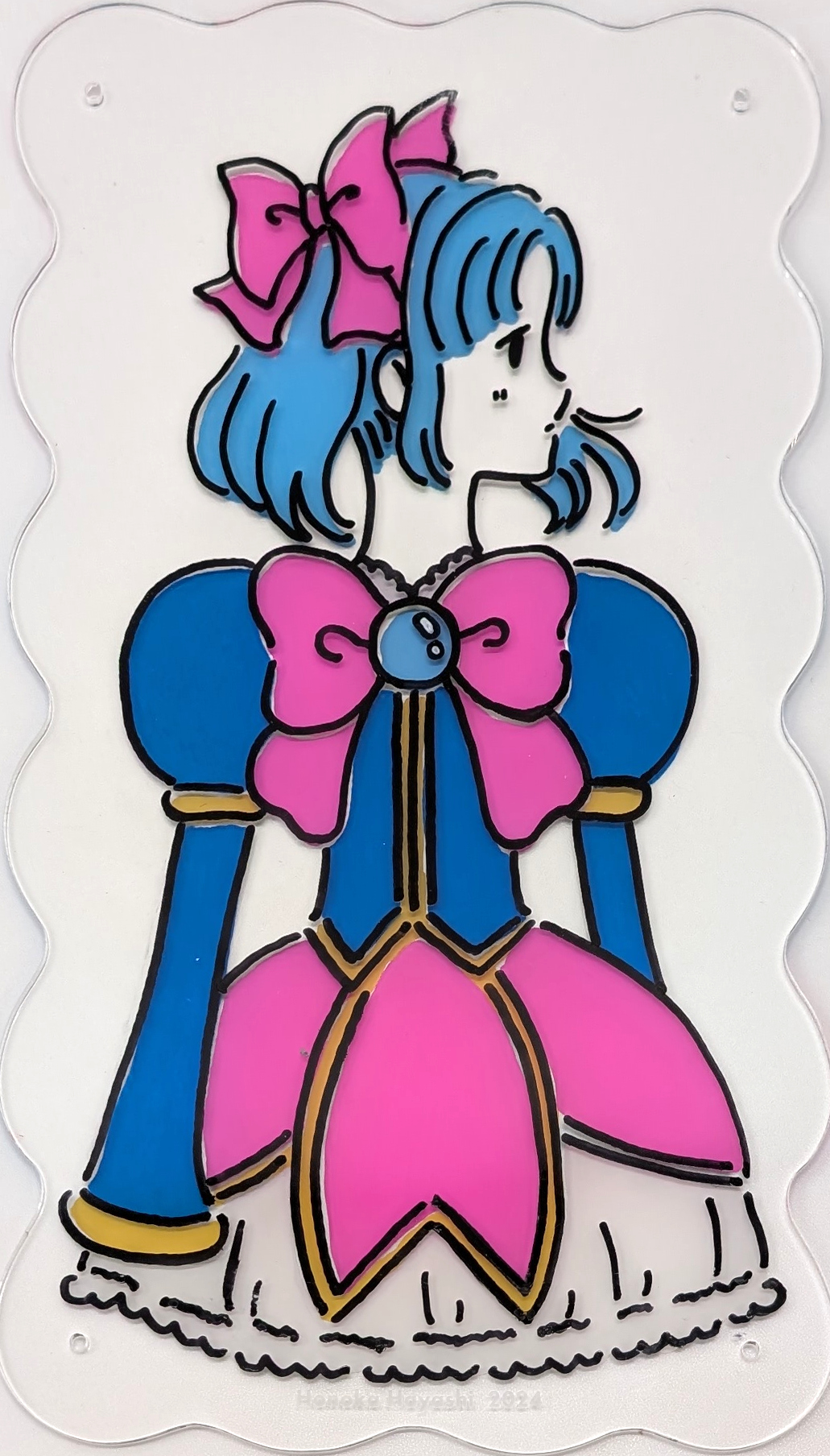 ｍagical girl - アクリル板、ペン by 林 ホノカ | aL【アエル】