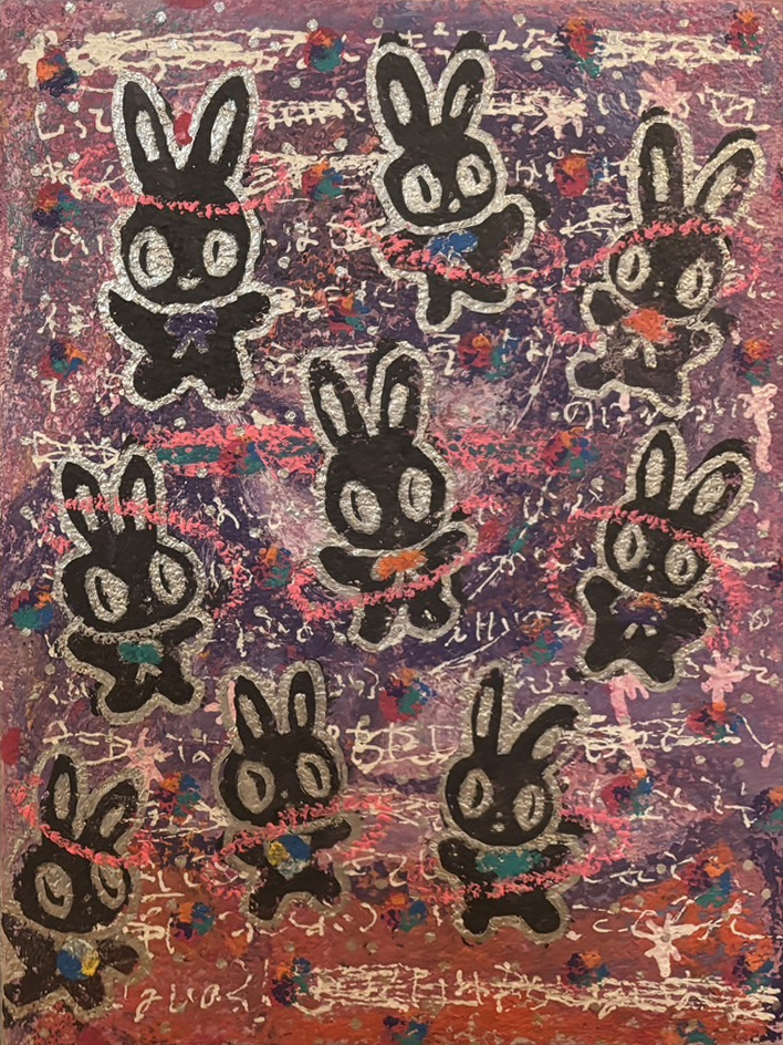 Happy Rabbit - ミクストメディア by 林 ホノカ | aL【アエル】