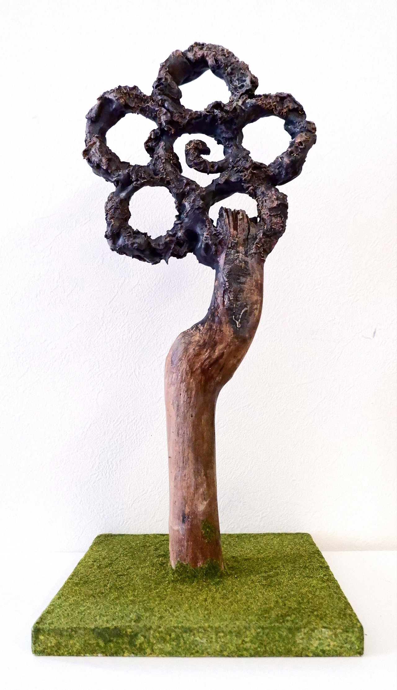 90% from appearance.-c- - 樹木、樹脂粘土、アクリル絵具、桐油 by ◯hiromi | aL【アエル】