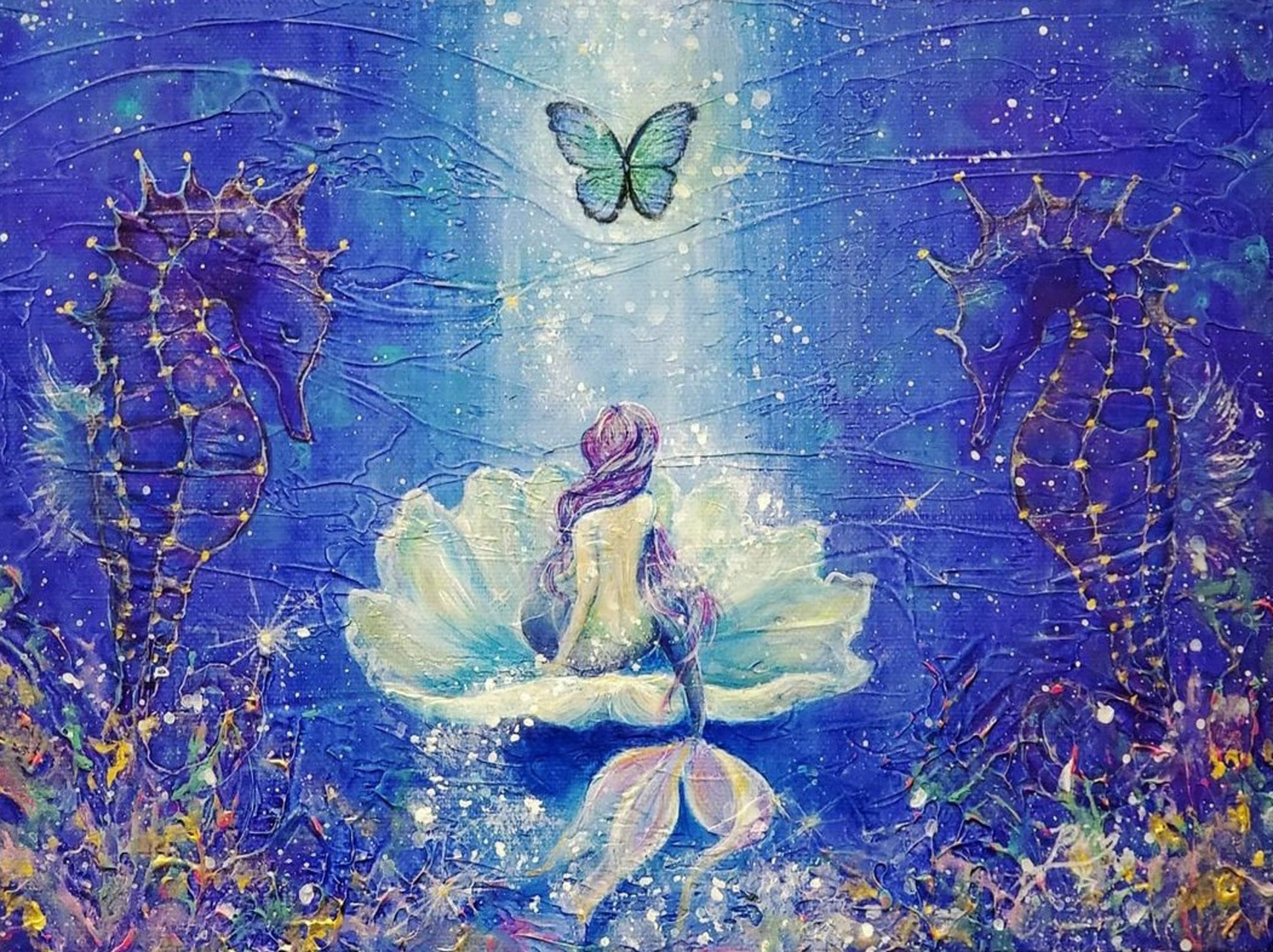 M - キャンバスにアクリル絵の具 by Rin | aL【アエル】