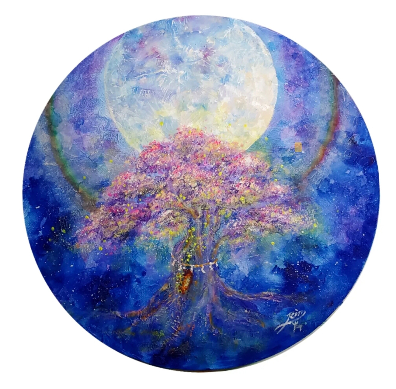 Nostalgia - キャンバスにアクリル絵の具 by Rin | aL【アエル】