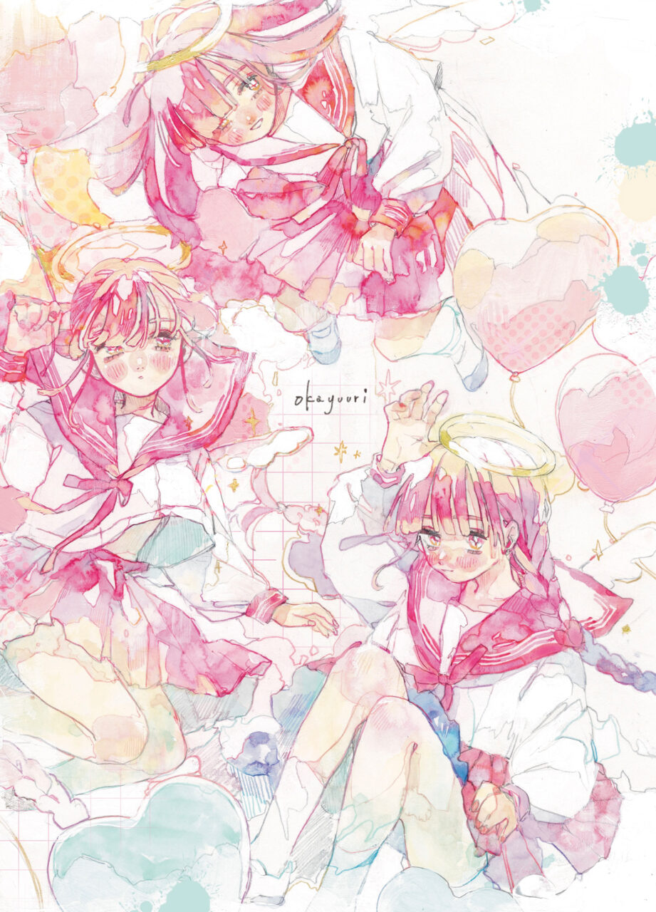 エンジェルパーク02 - ジークレープリントに加筆 by オカユウリ | aL【アエル】