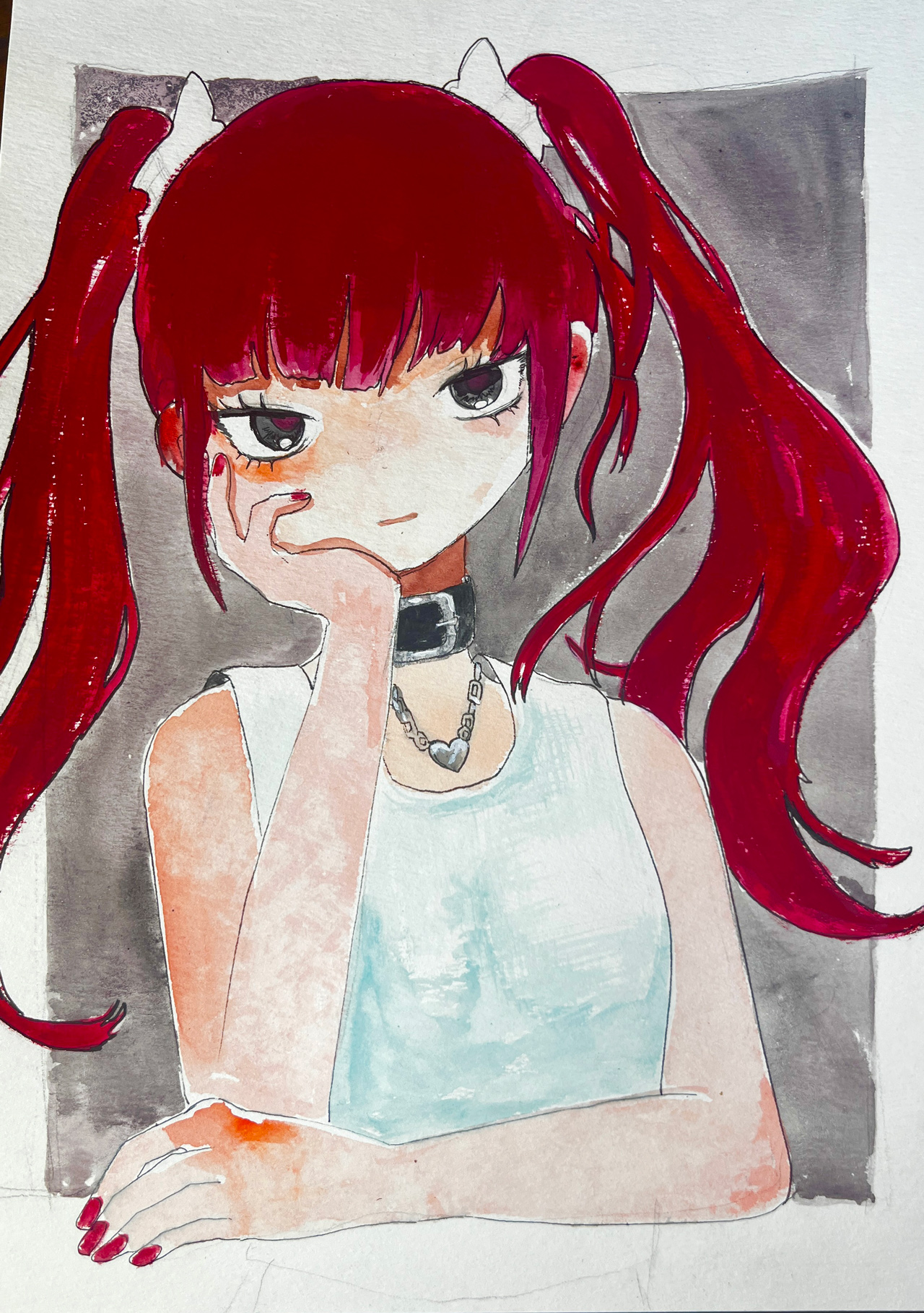 話をきいてよ - 紙に水彩 by Otada | aL【アエル】