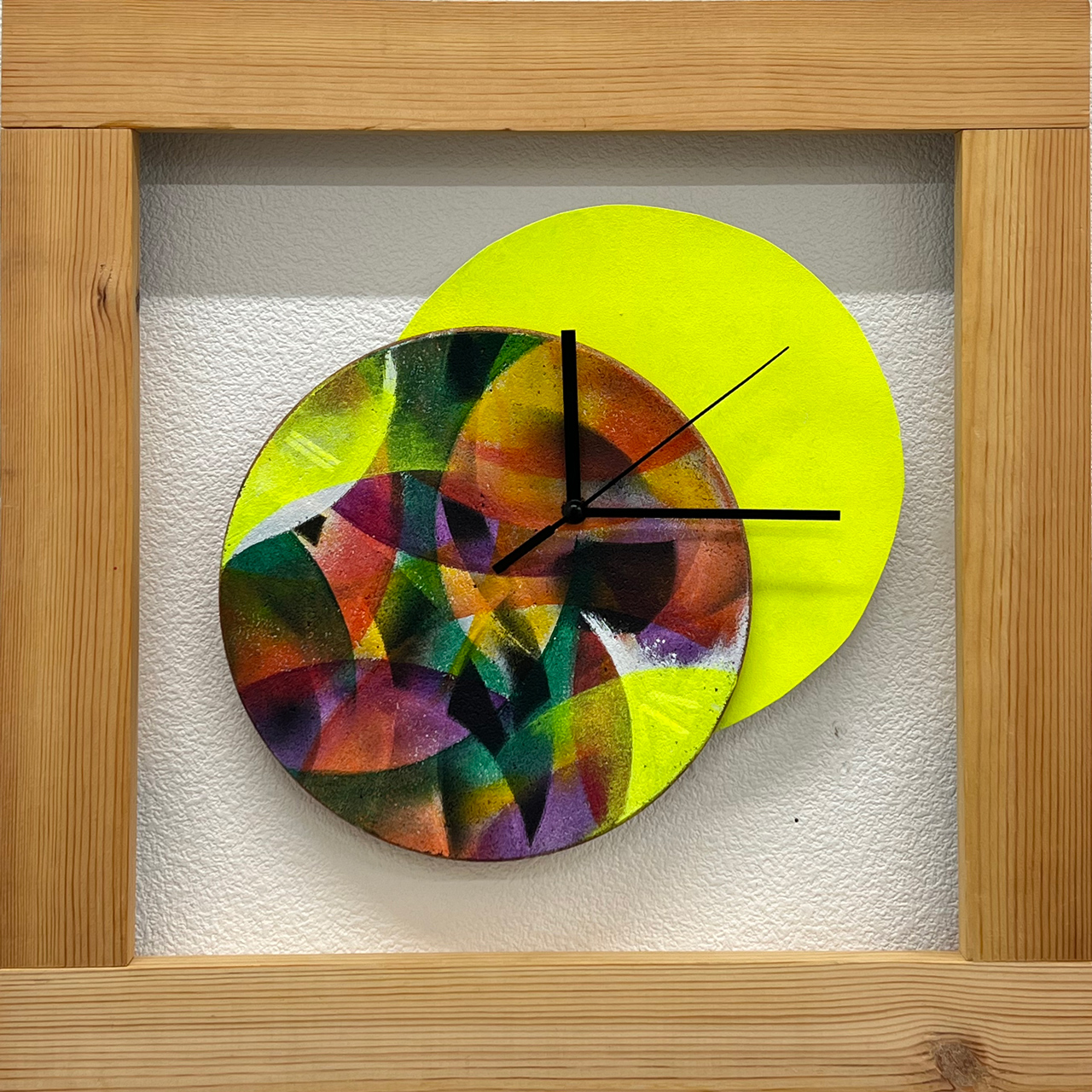 急ぎゆく時と動かない景色 - コルクにアクリル絵の具 by k:soul:y a.k.a YAN | aL【アエル】