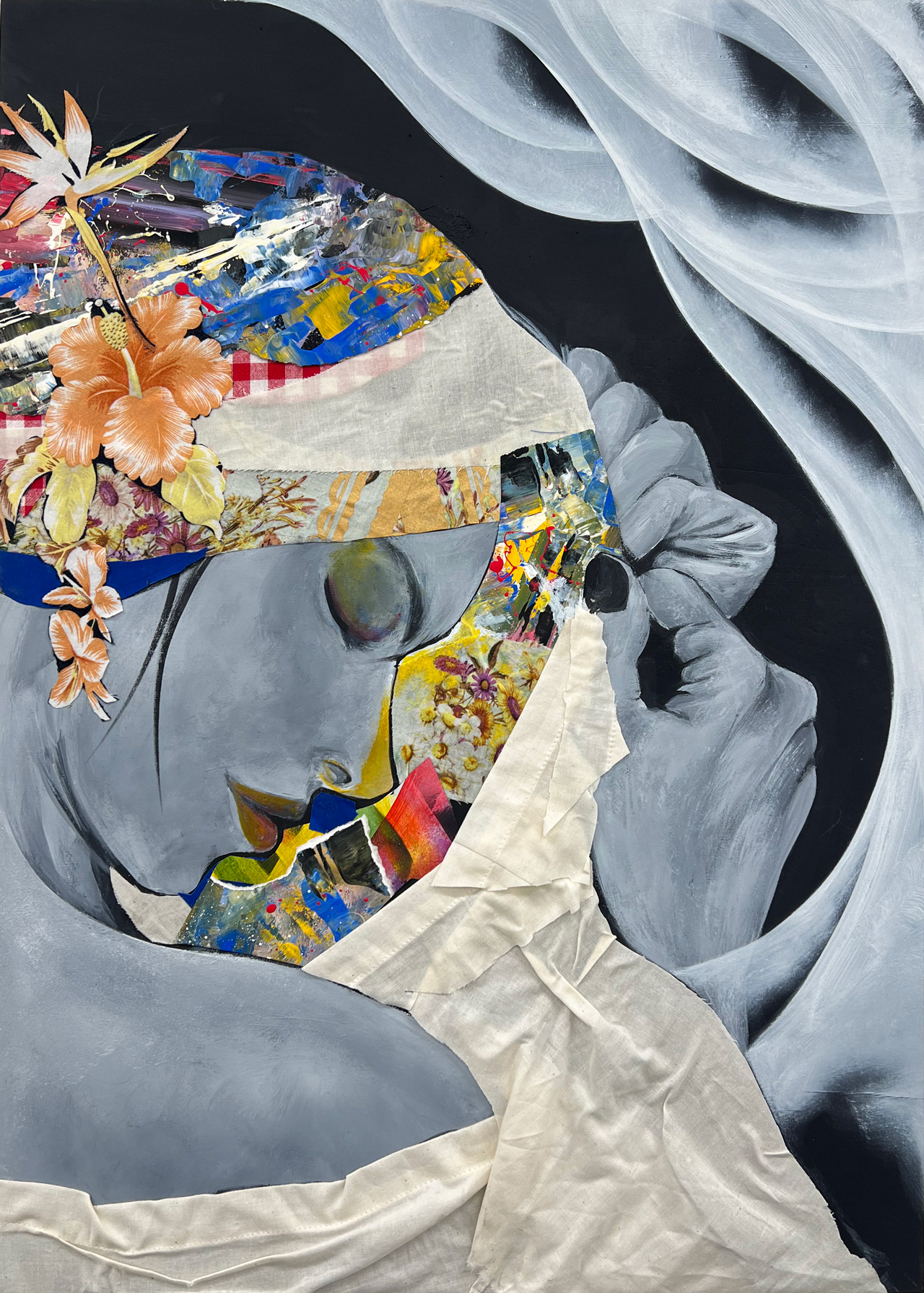 彩られる色彩 - キャンバスにアクリル絵の具 by k:soul:y a.k.a YAN | aL【アエル】