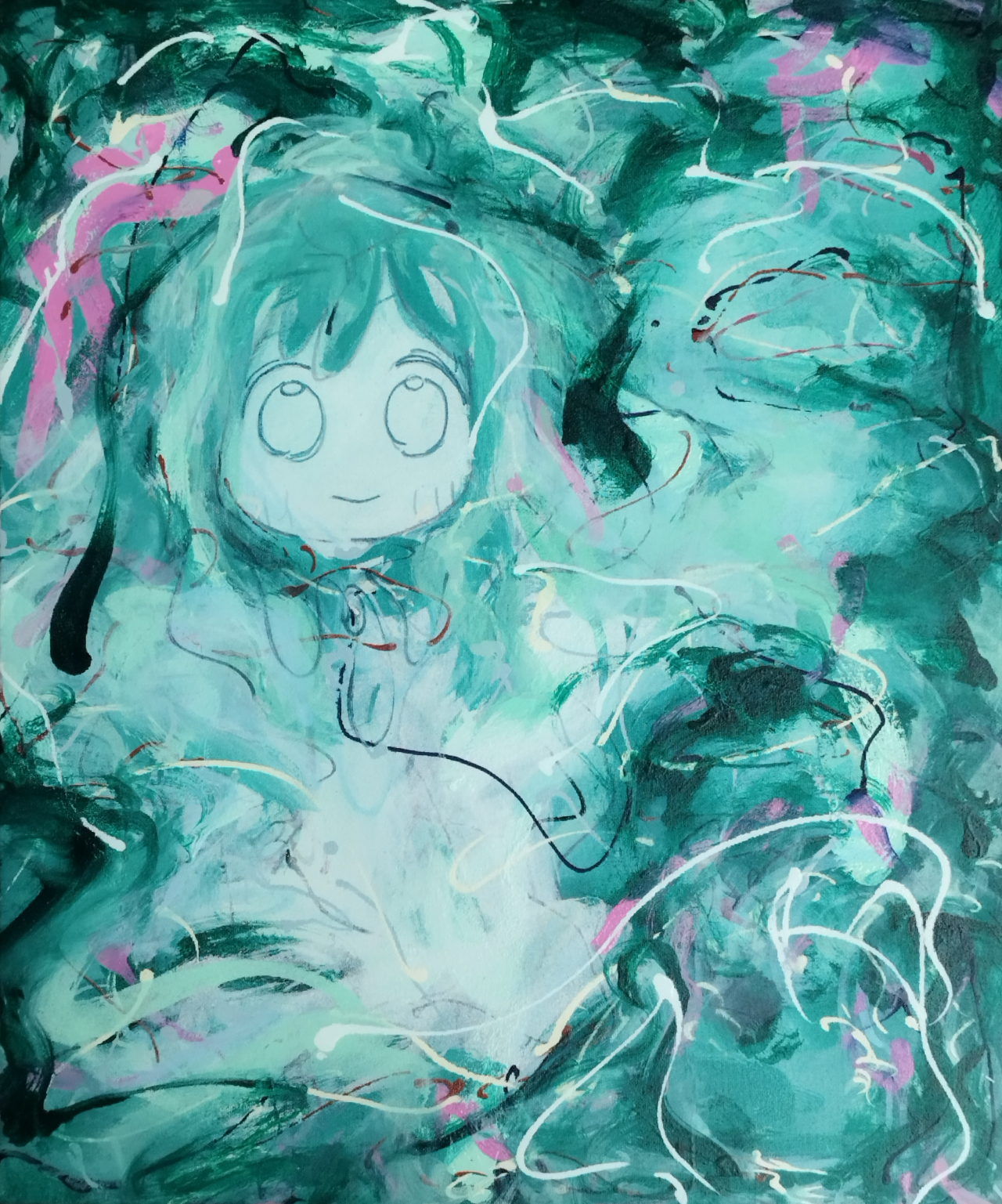 Character painting　#24070114｜中風 森滋