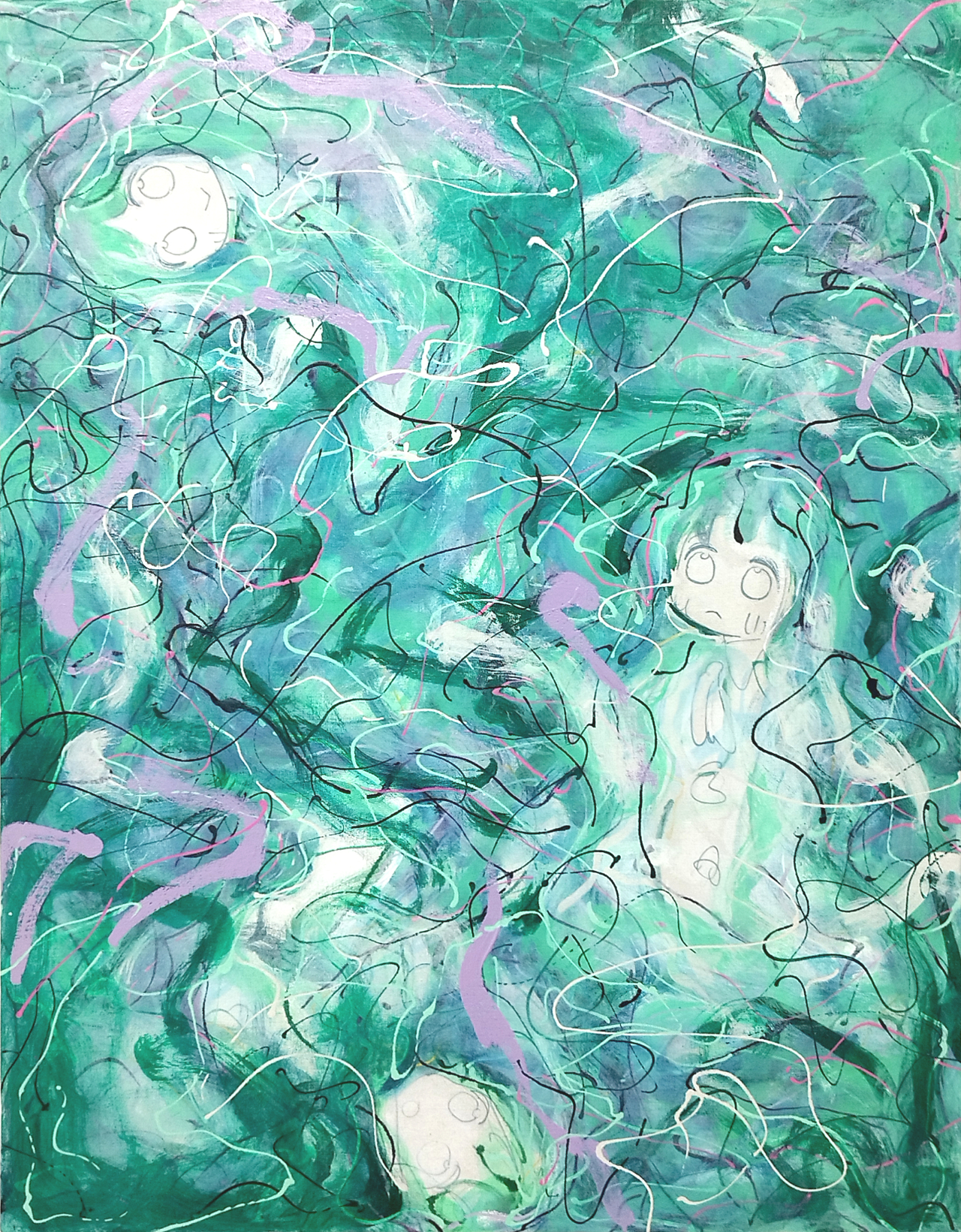 Character painting　#24070101｜中風 森滋