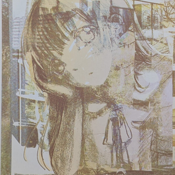 窓辺、向こうにとけこむ