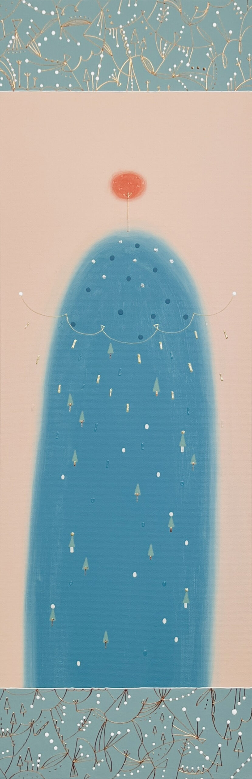 ray of hope – saxe blue –｜あおきさとこ
