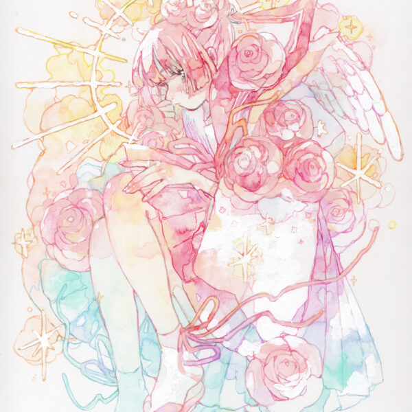 太陽と赤薔薇