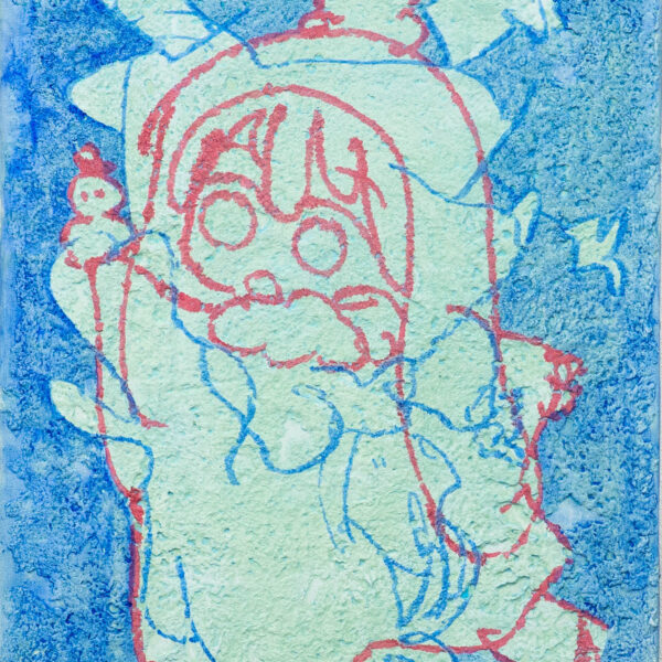 小さな赤と青