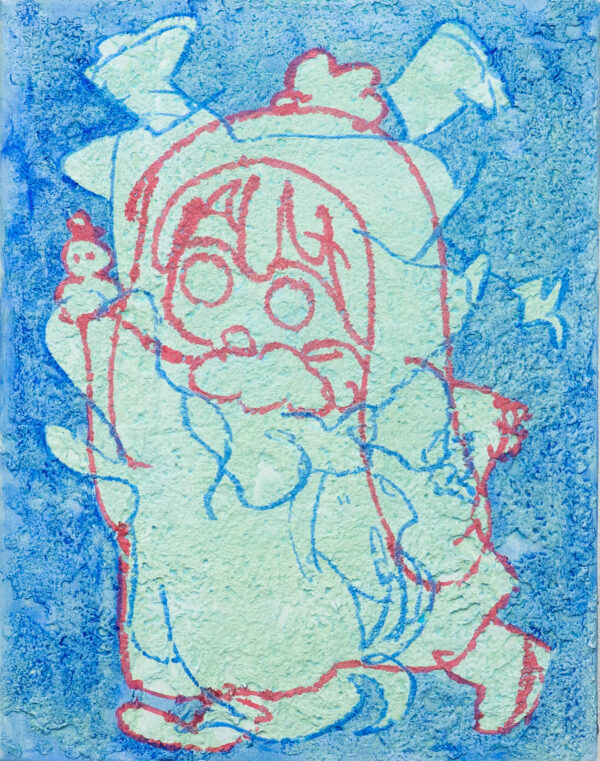 小さな赤と青｜中風 森滋